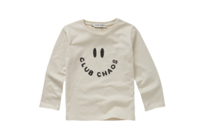 T-shirt ls Club Chaos Ivory