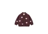 Juno Sequin Bomber Jacket Decadent Chocolate