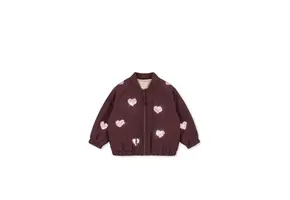 Juno Sequin Bomber Jacket Decadent Chocolate