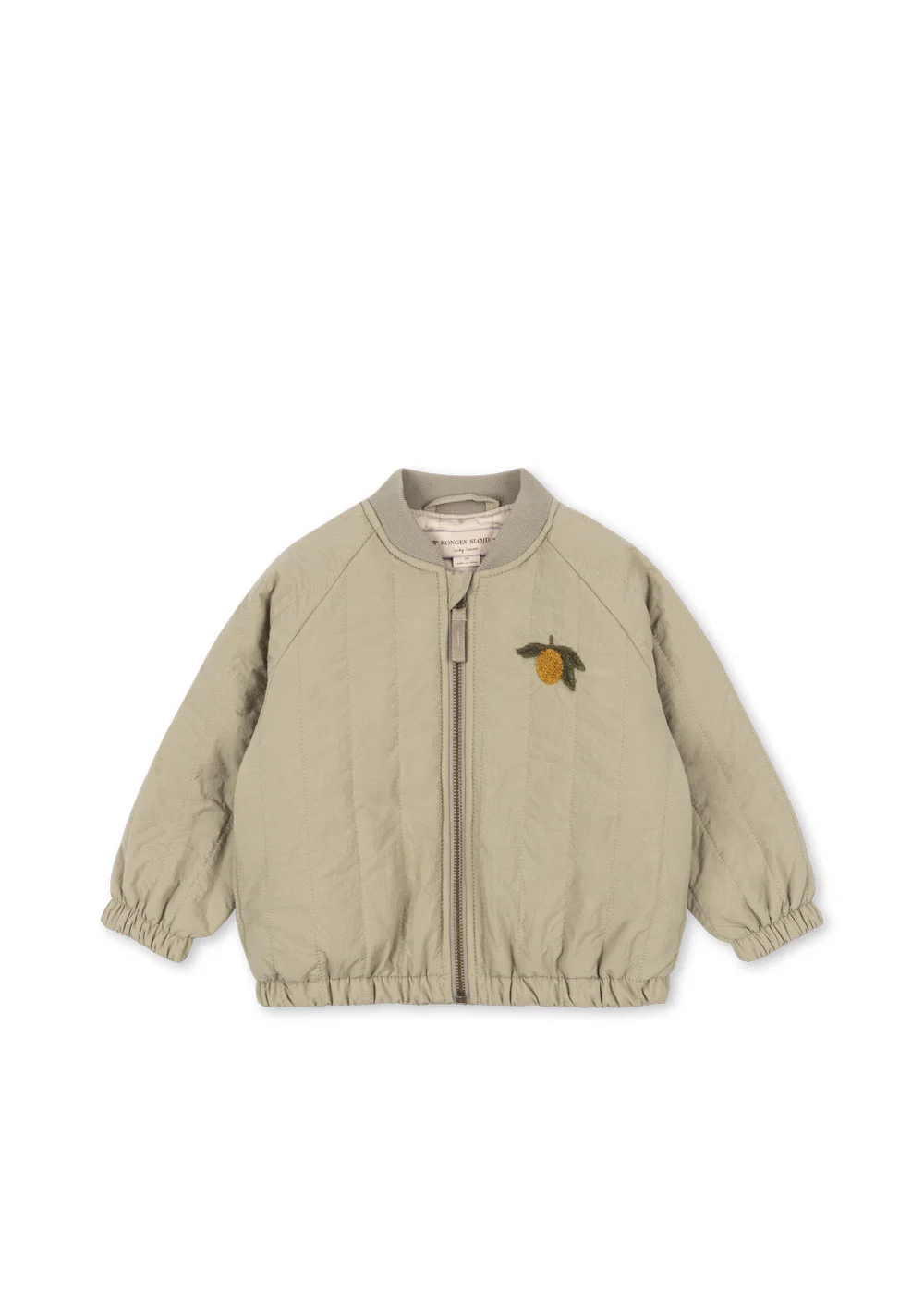Juno Terry Bomber Jacket Laurel Oak