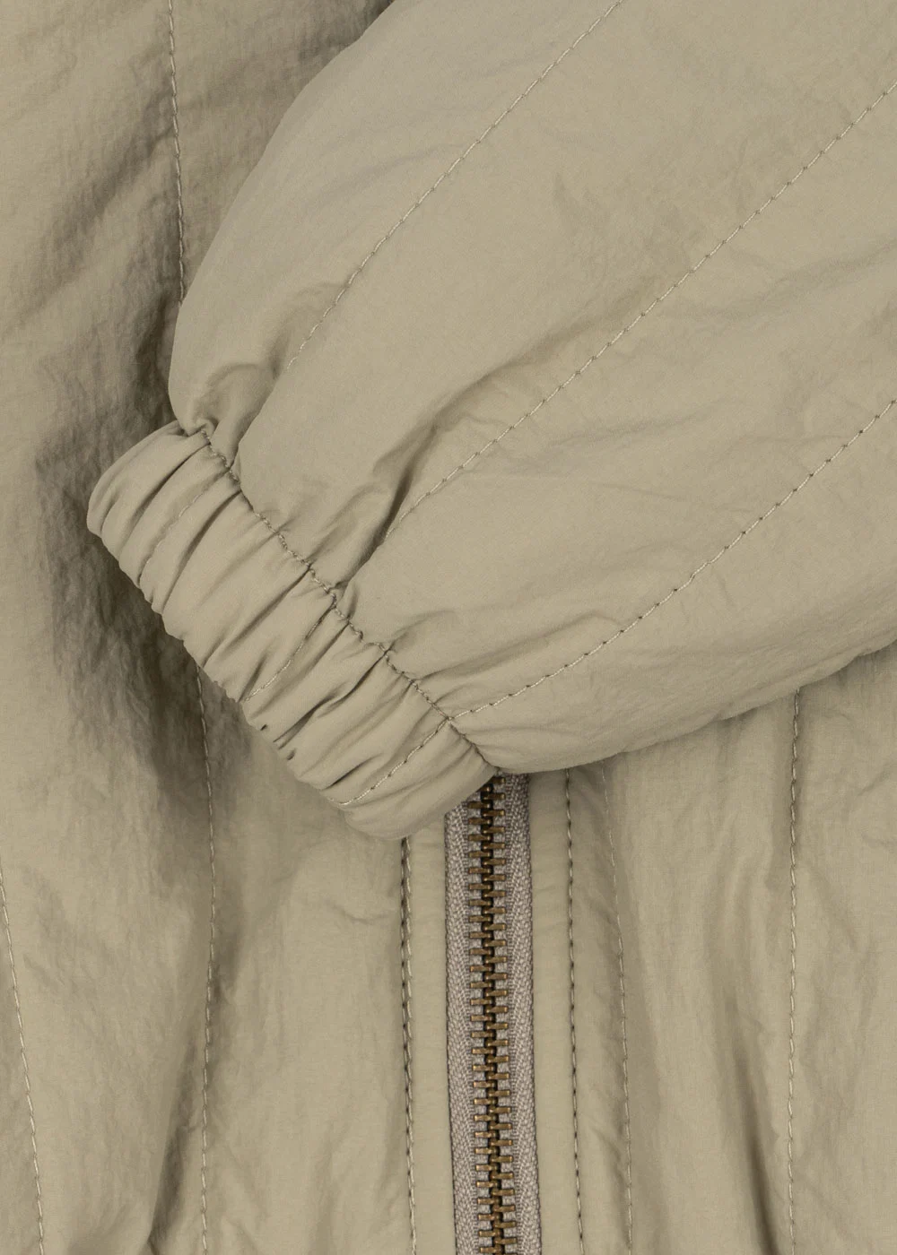 Juno Terry Bomber Jacket Laurel Oak