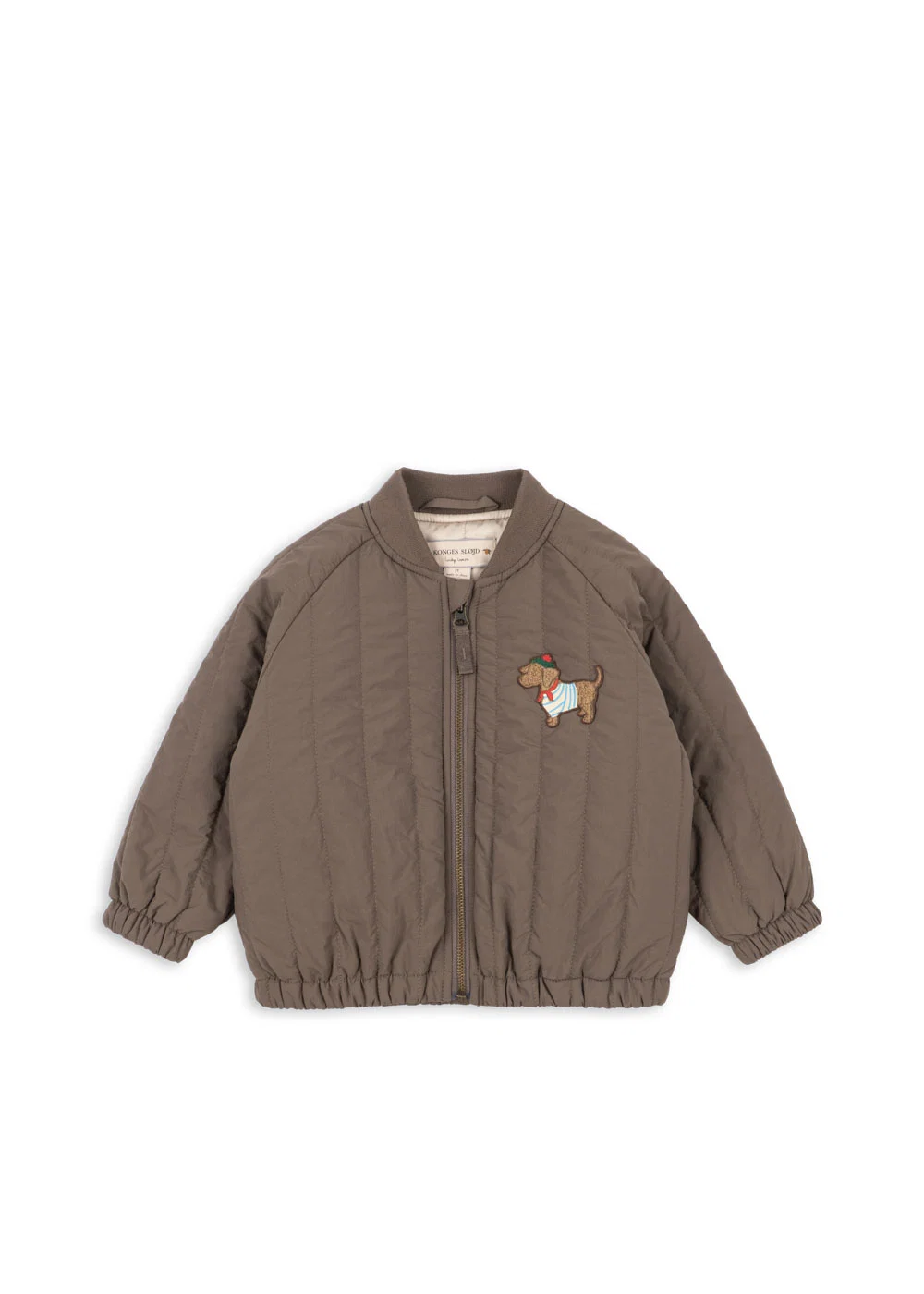 Juno Terry Bomber Jacket Walnut