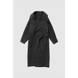 Wb Brooklyn Coat  Herringbone Black