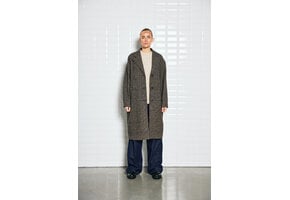 Wb Lvista Checked Coat Brown Prince Of Wales
