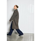 Wb Lvista Checked Coat Brown Prince Of Wales