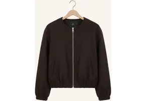 Kennedy Bomber Jacket Dark Brown