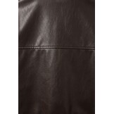 Aisha Vegan Jacket Dark Brown