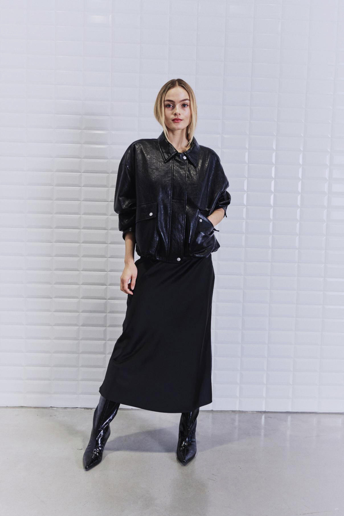 Patrizia Vegan Jacket Black