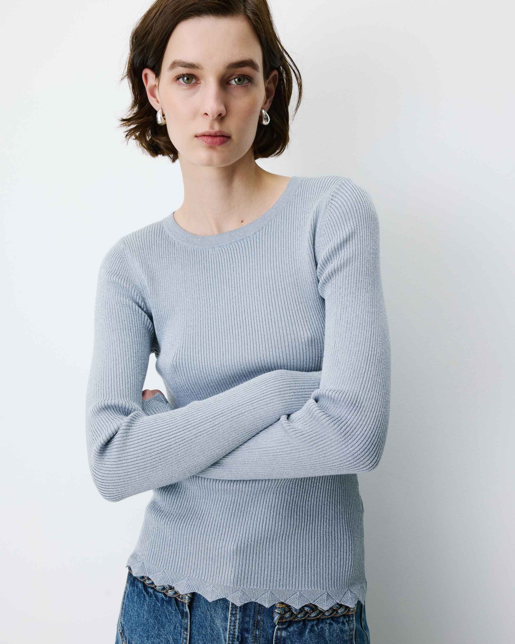 Abbot Pullover Ciel
