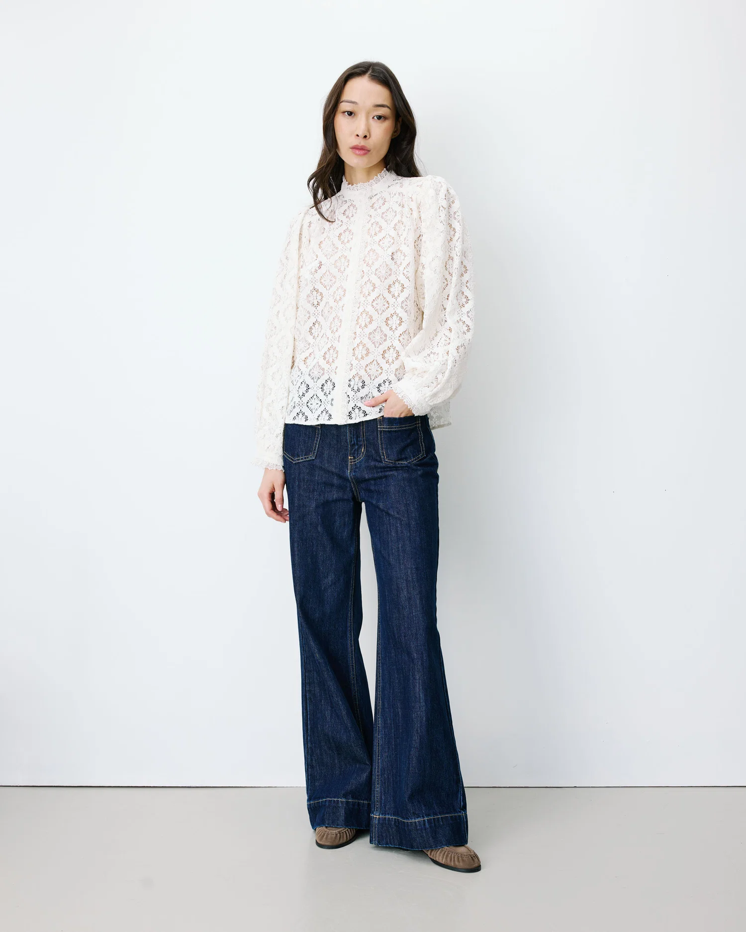 Anita Blouse Ivoire