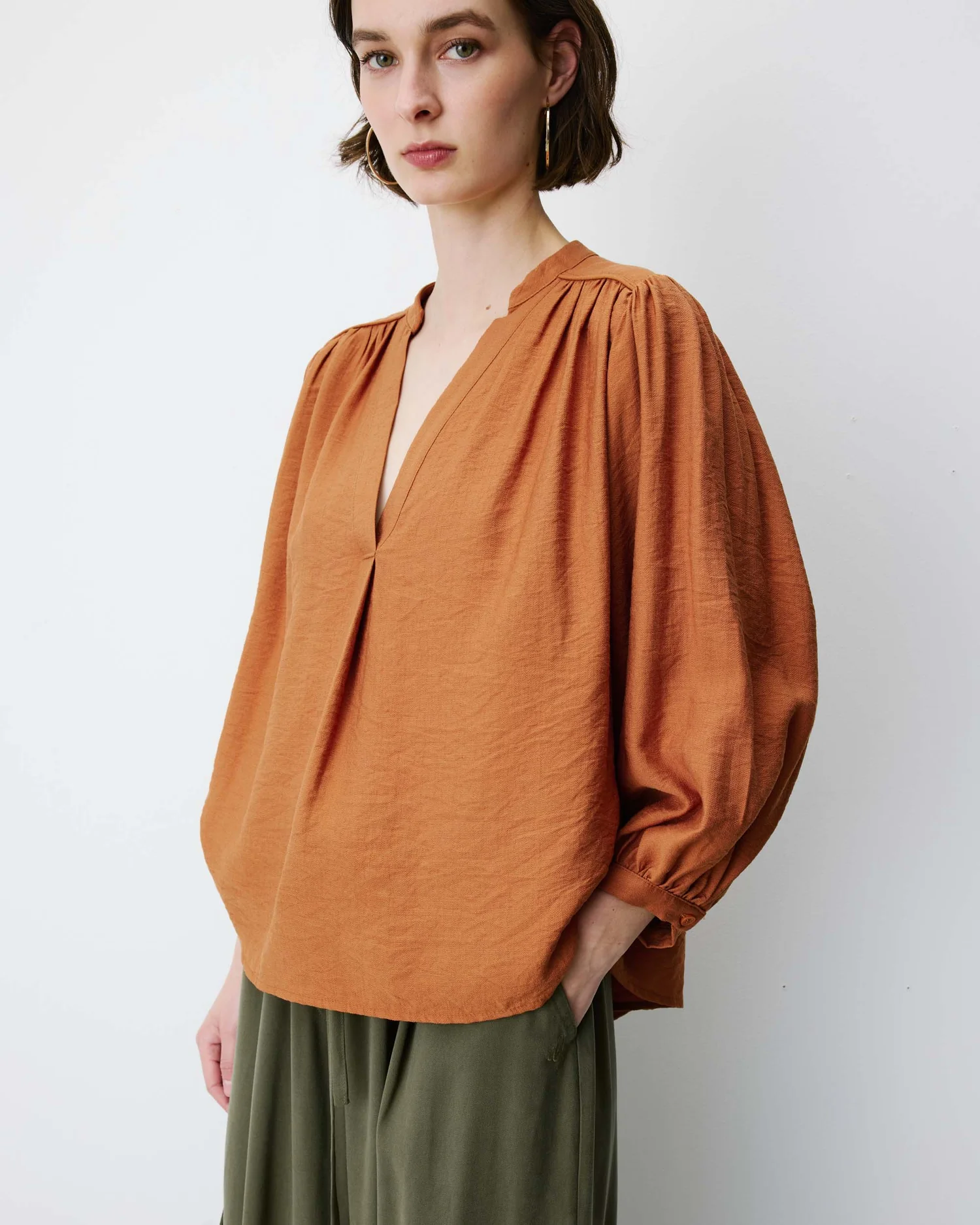Auriane Blouse Camel