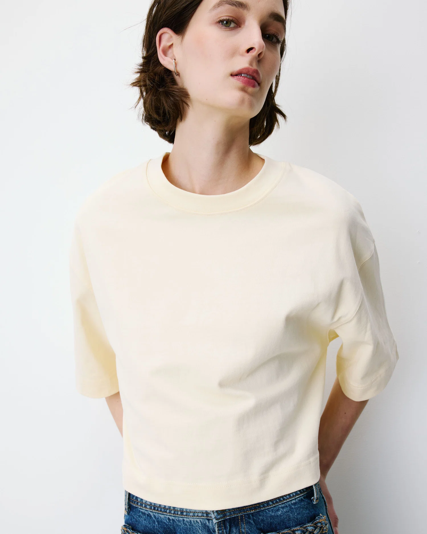 Arvel T-Shirt Vanille
