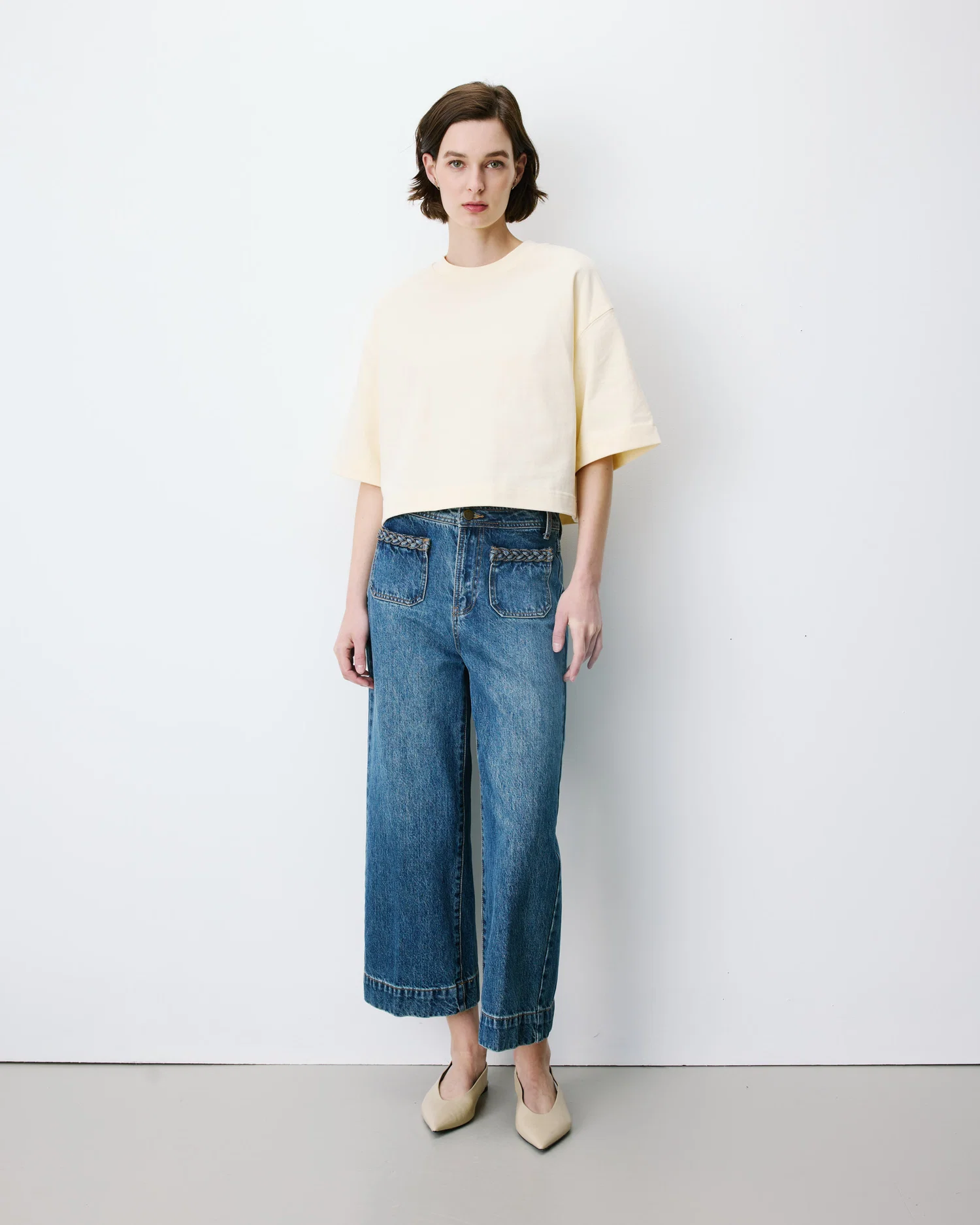 Arvel T-Shirt Vanille