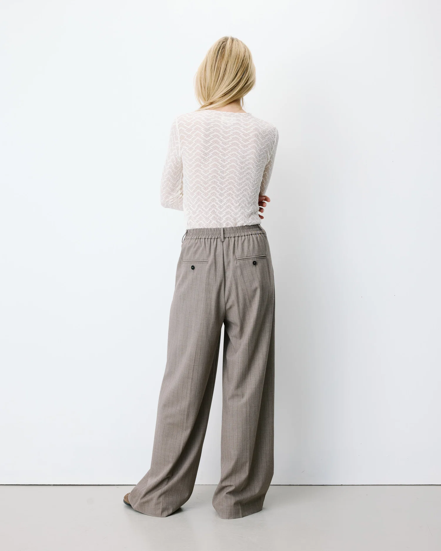 Ardoise Trouser Rayure