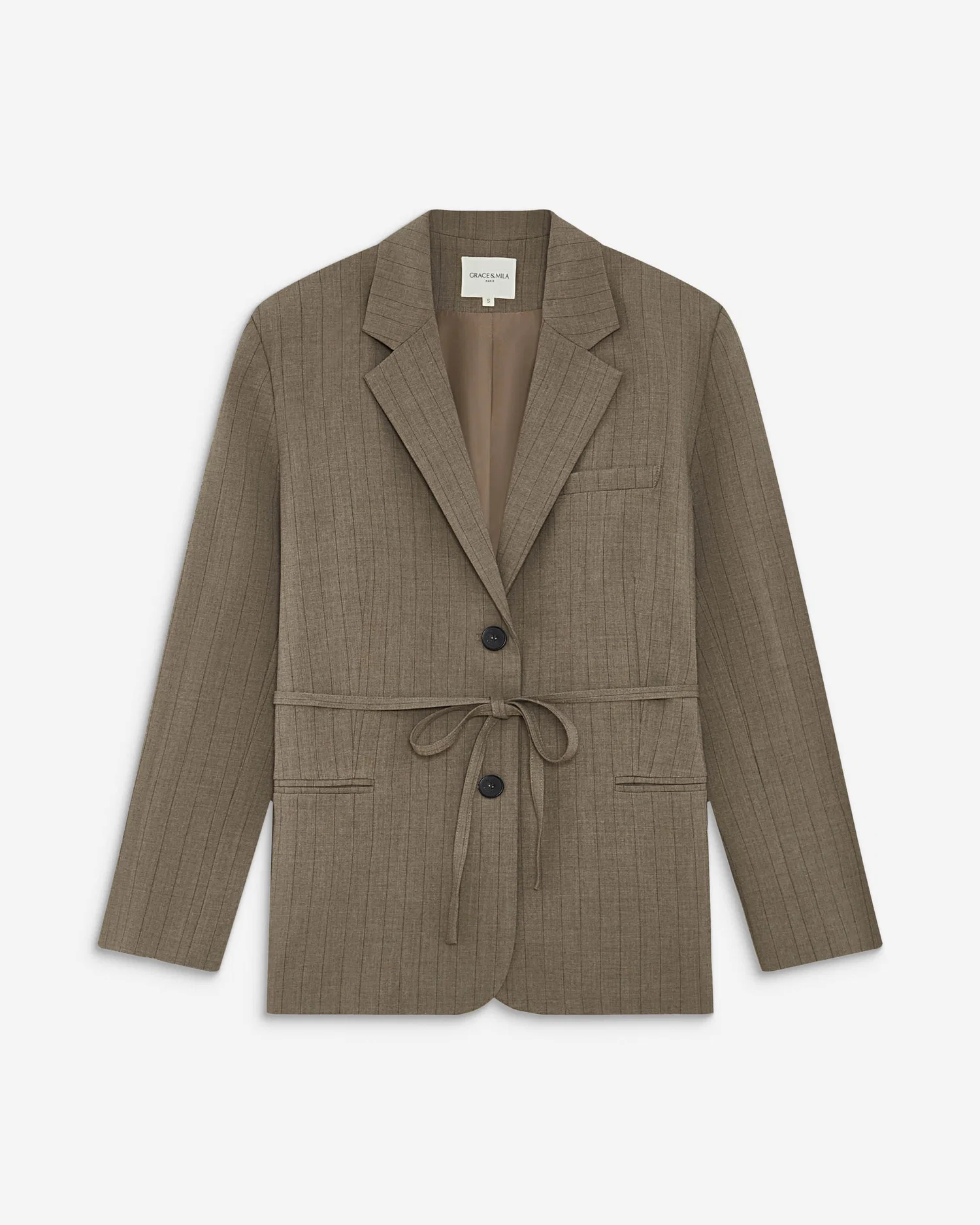 Acario Blazer Rayure