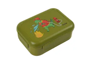 Lunchbox met clips | Fireman Mr. Dino