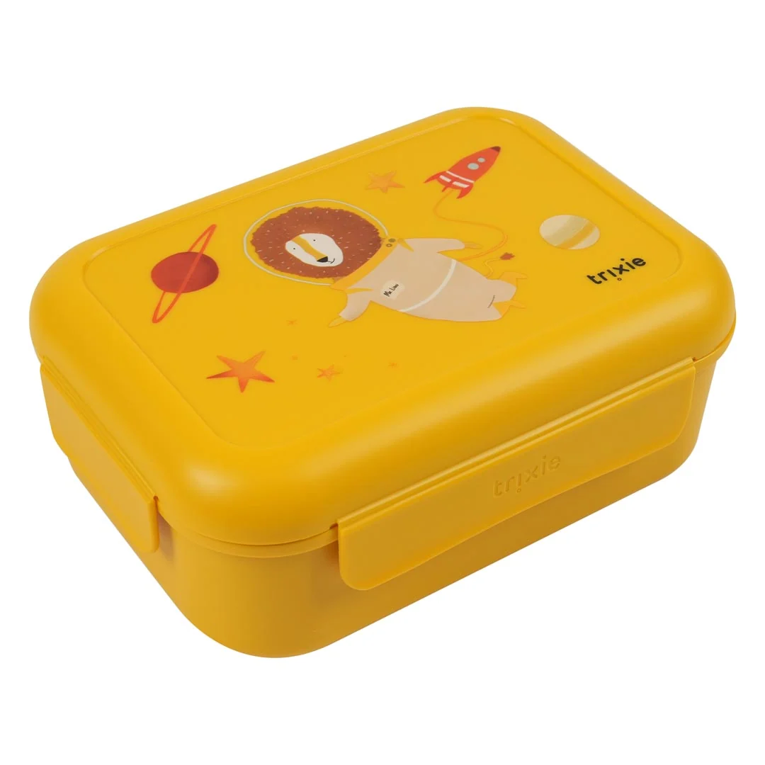 Lunchbox met clips | Spaceman Mr. Lion