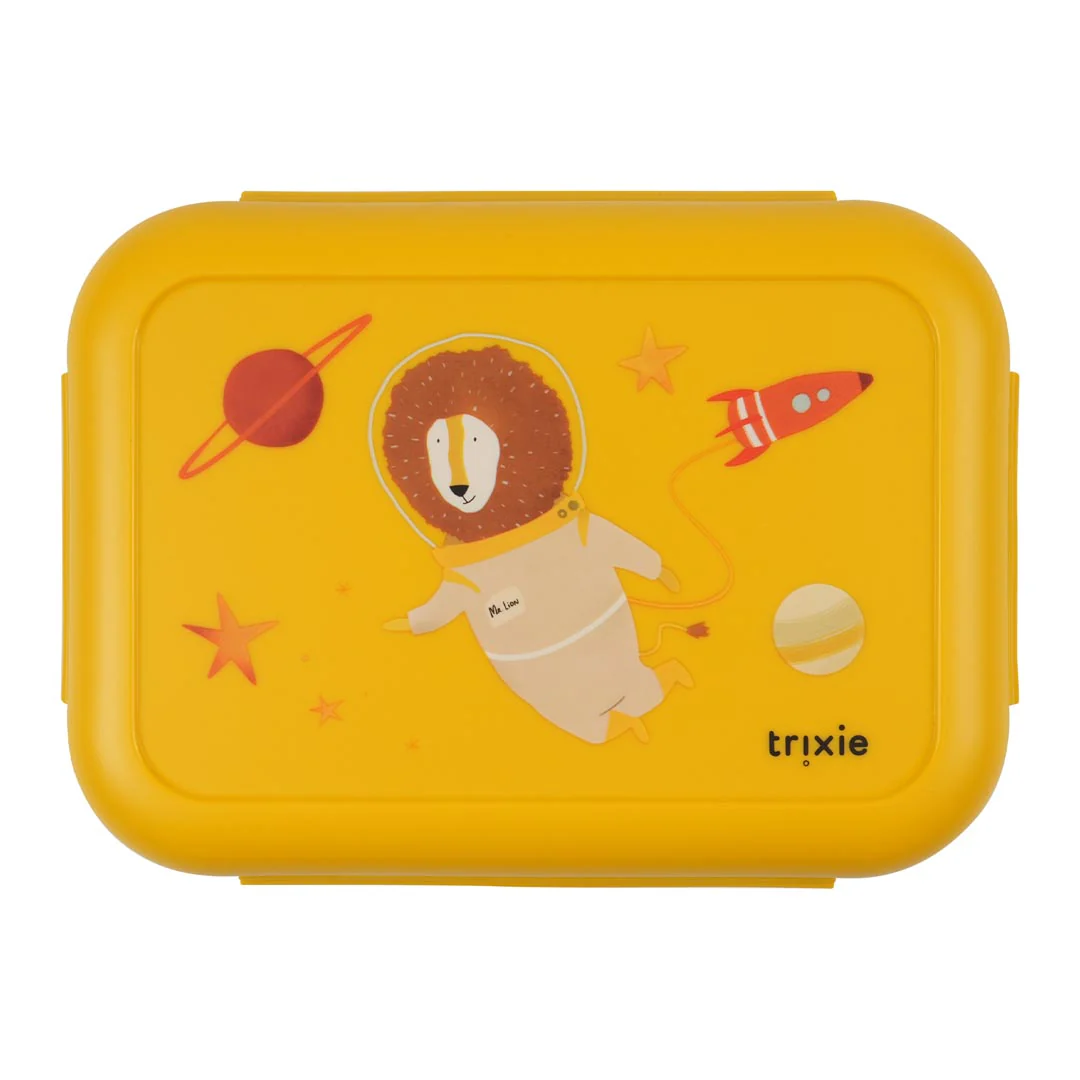 Lunchbox met clips | Spaceman Mr. Lion