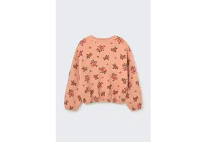 Sweatshirt Celia Quilted Floral Print Sweatshirt Petal