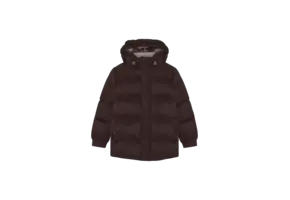 Jacket Quilt, Solid Coffee Bean