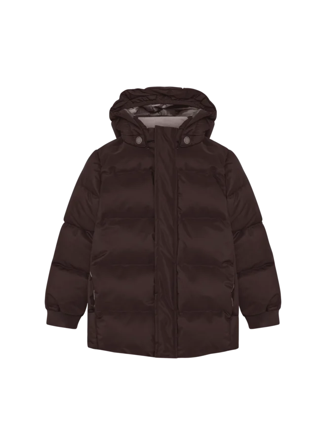 Jacket Quilt, Solid Coffee Bean
