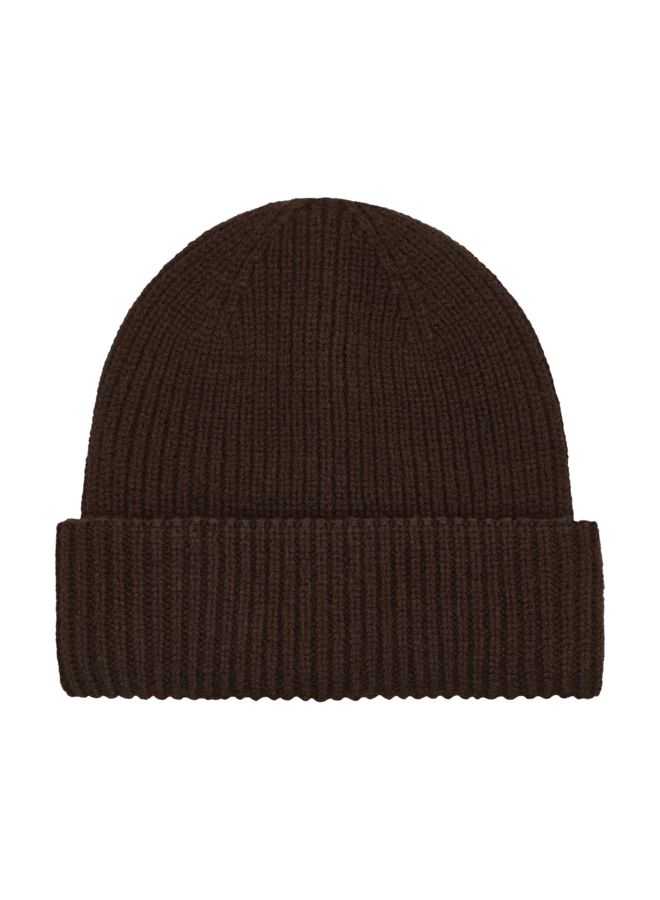 Beanie w. Lining Coffee Bean