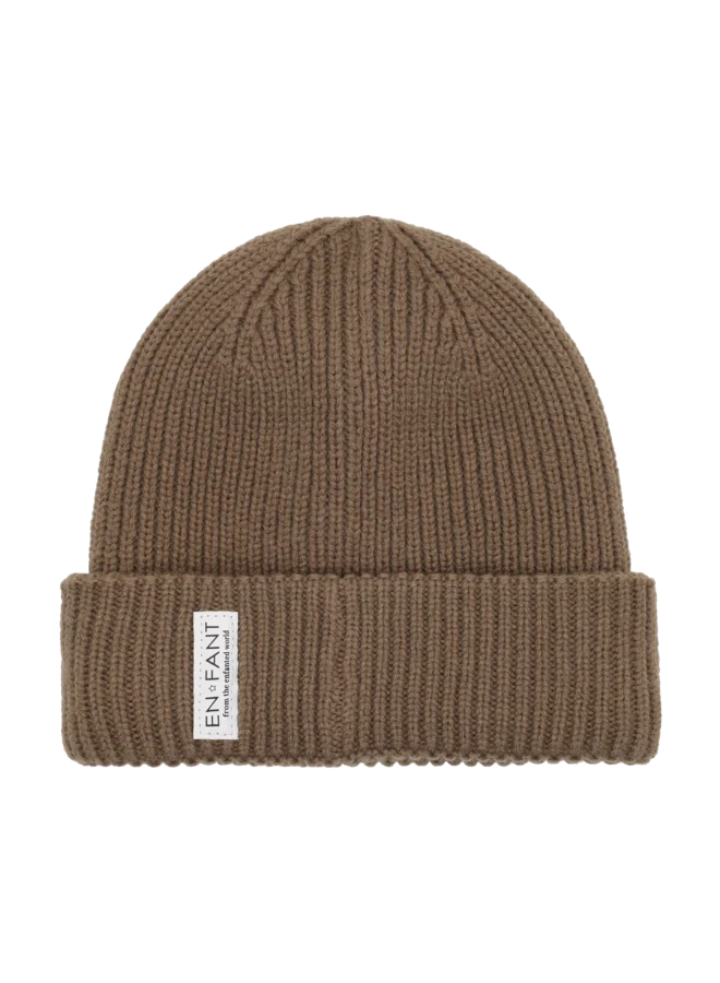 Beanie w. Lining Pine Bark