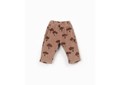 Printed Corduroy Trouser Drawing Pants  Mini