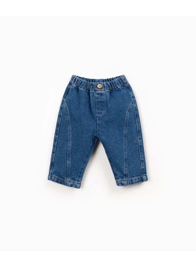 Trouser Blue Denim  Mini