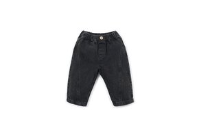 Trouser Black Denim Mini
