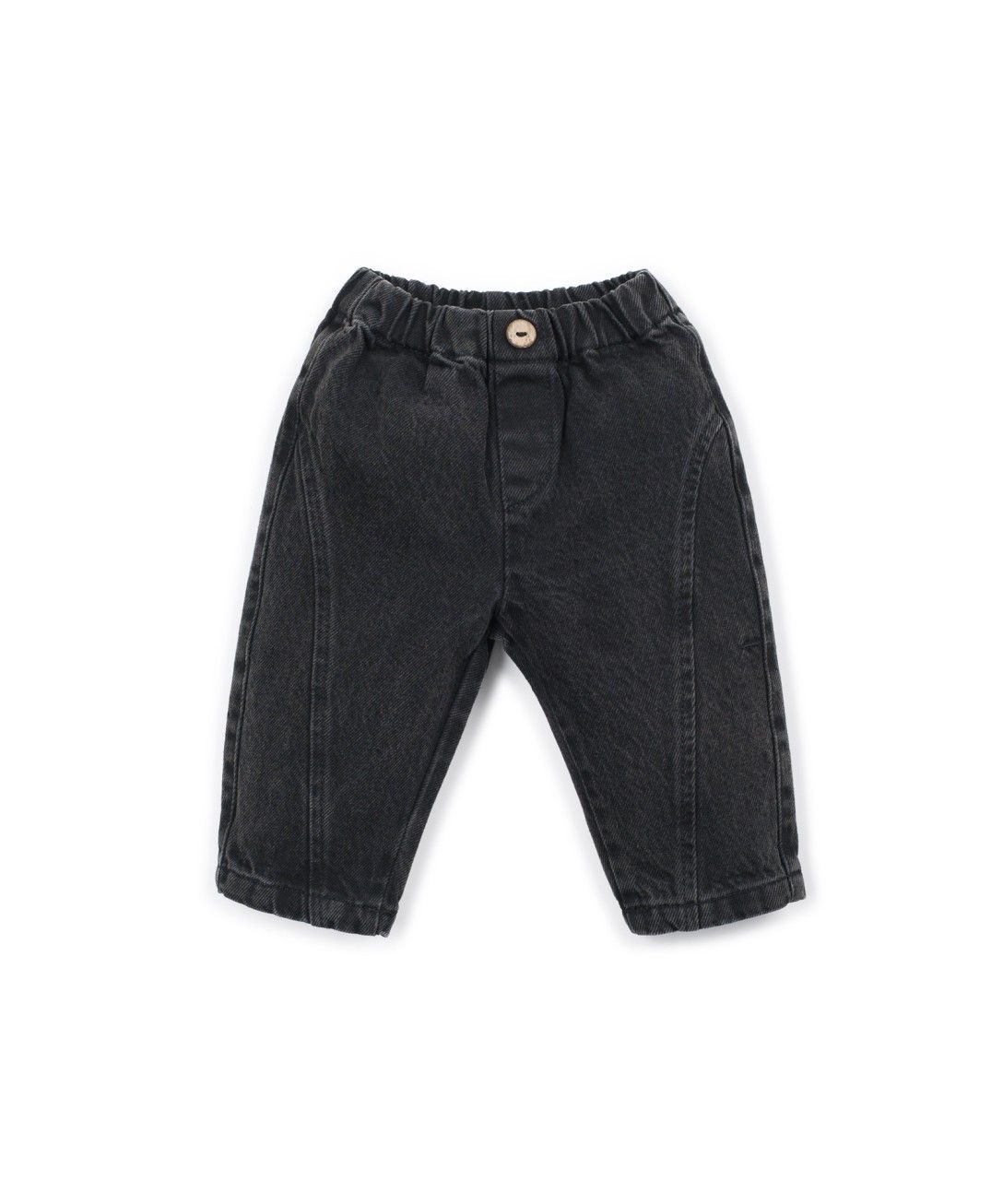 Denim Trouser Black Denim Mini