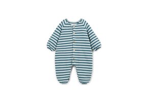 Striped Flamé Jersey Jumpsuit Cyanotype Mini