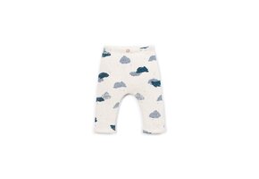 Printed Jersey Leggings Clouds Detail Mini