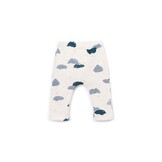 Printed Jersey Leggings Clouds Detail Mini