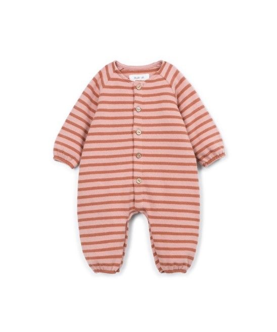 Striped Flamé Jersey Jumpsuit Tapestry Mini