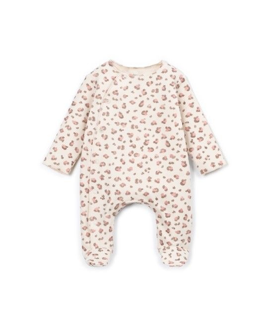 Printed Rib Jumpsuit Sketches Mini