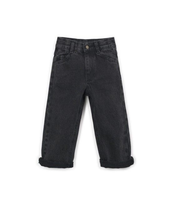 Denim Trouser Black Denim