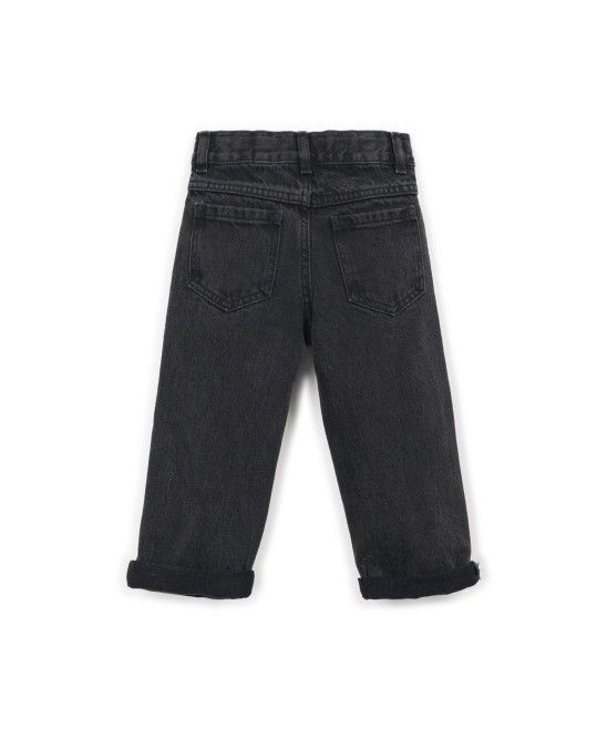 Denim Trouser Black Denim