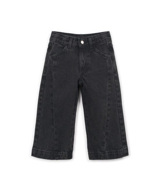Denim Trousers Black Denim