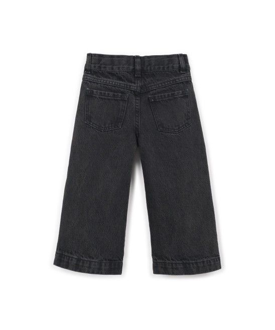 Denim Trousers Black Denim