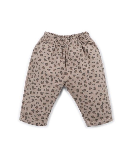 Printed Twill Trousers Drawing Mini