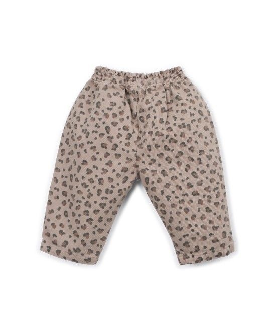Printed Twill Trousers Drawing Mini