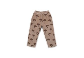 Printed Corduroy Trousers Drawing