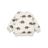 Printed Fleece Sweater Dino