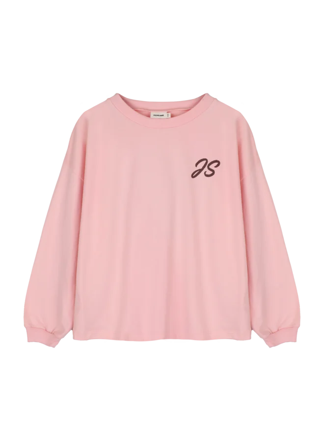 Swirl Longsleeve Soft Peach Pink