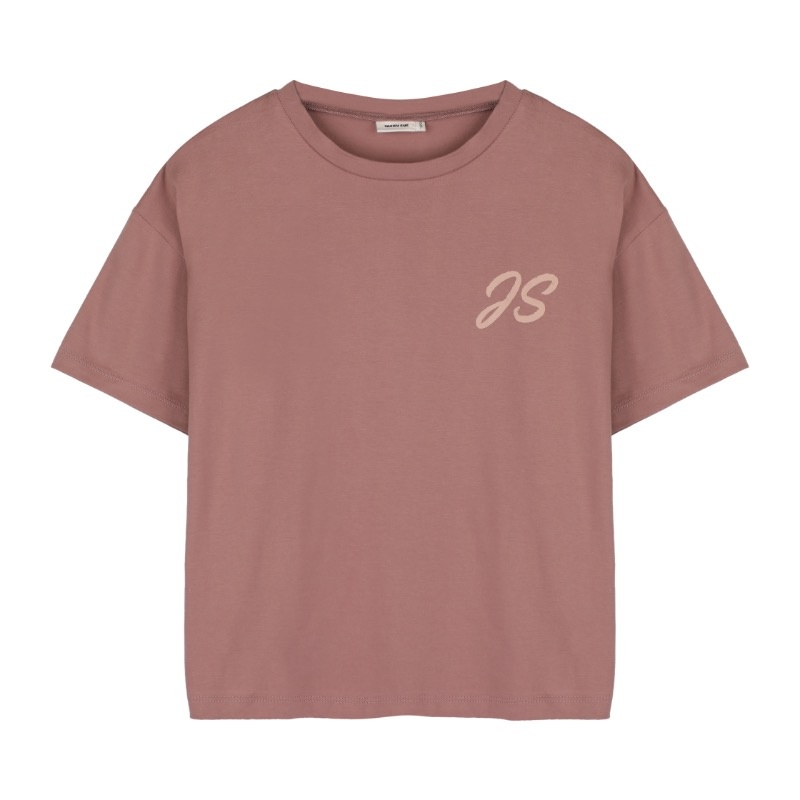 Swirl Tee Clay Pink