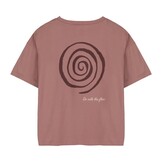 Swirl Tee Clay Pink