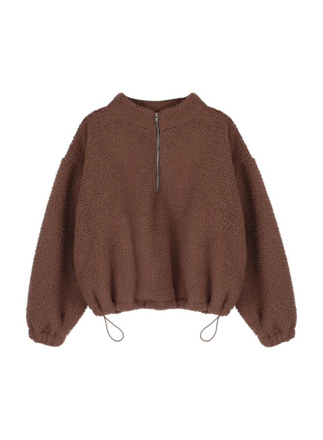 Teddy Sweater Fluffy Chocolate