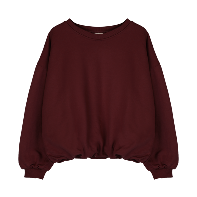 Uma Balloon Sweater Burgundy