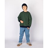 Rel sweater Moss Stripe